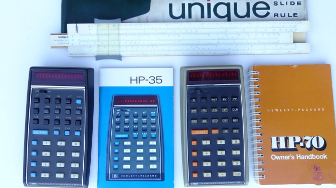 Slide rule transitions