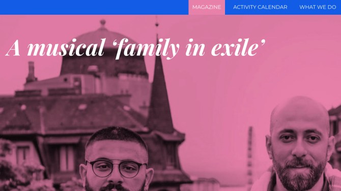 Musical ‘family’ in&nbsp;exile